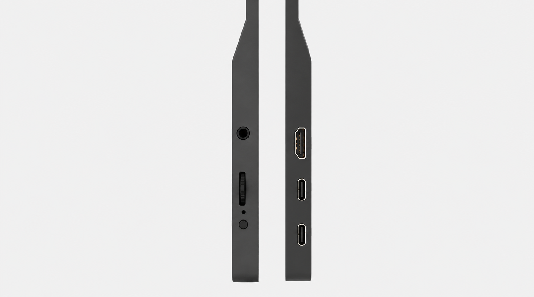 GetMi P150T USB-C, Mini HDMI and audio ports