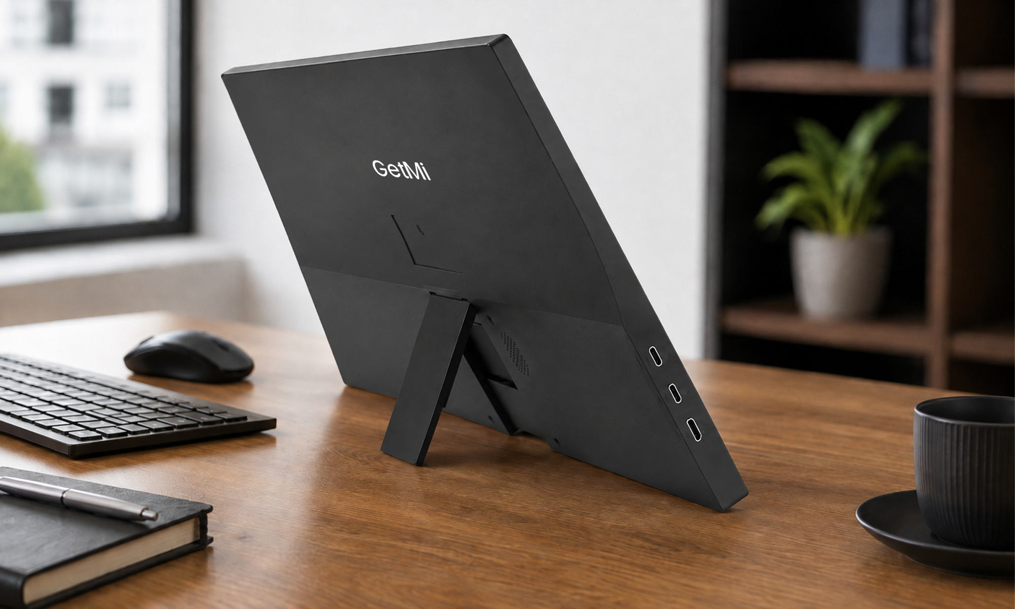 GetMi P160A integrated stand angle