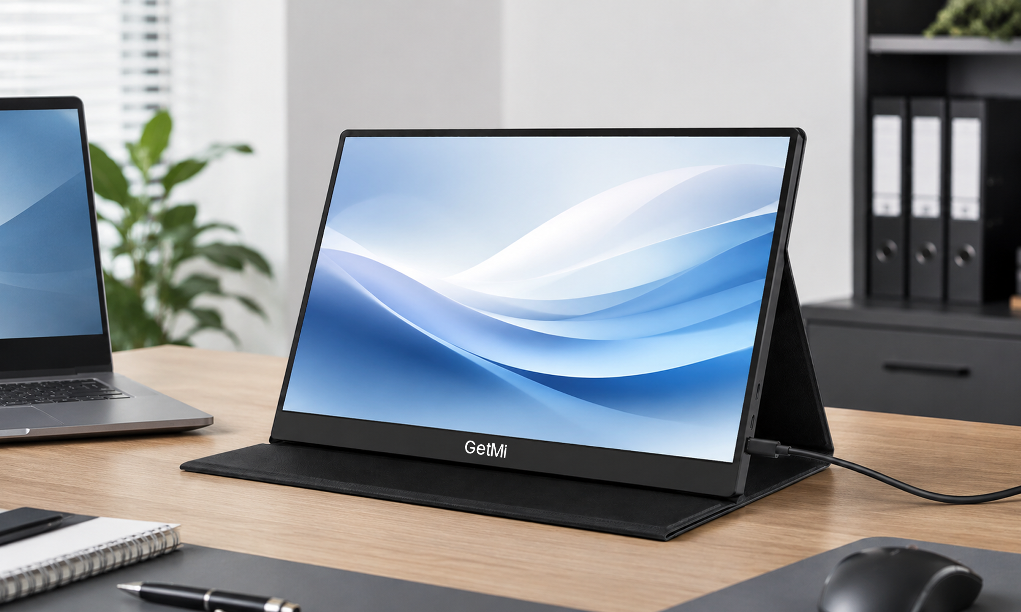 GetMi P160C protective case stand angle