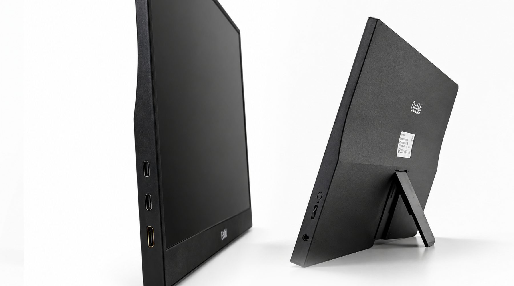 GetMi P150 USB-C, Mini HDMI and audio ports