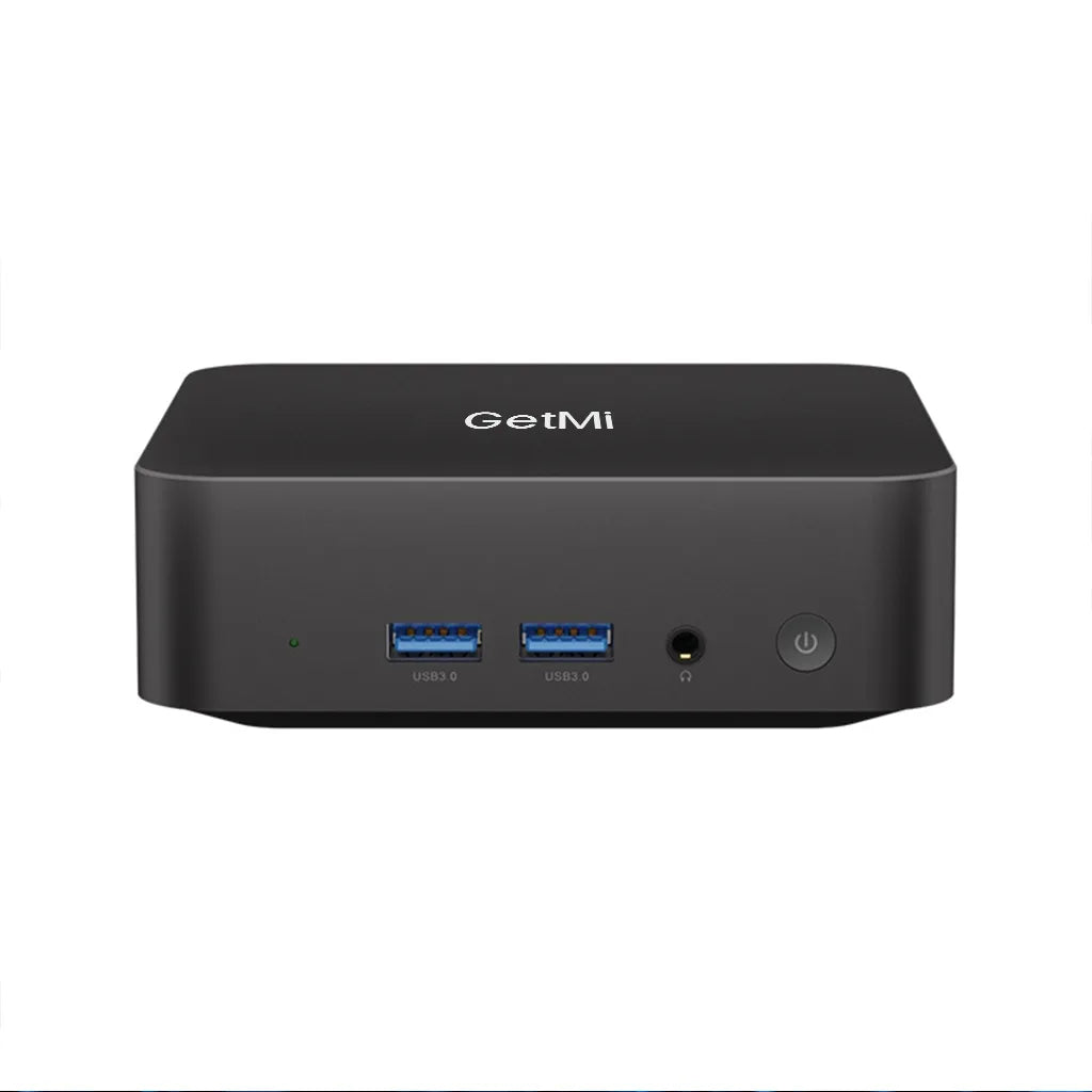 GetMi MA36 mini PC front USB ports