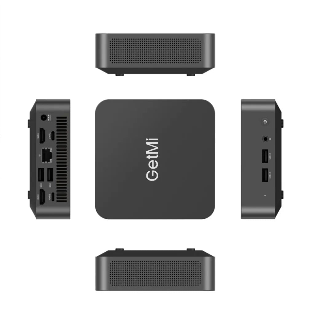 GetMi MA76 mini PC port layout
