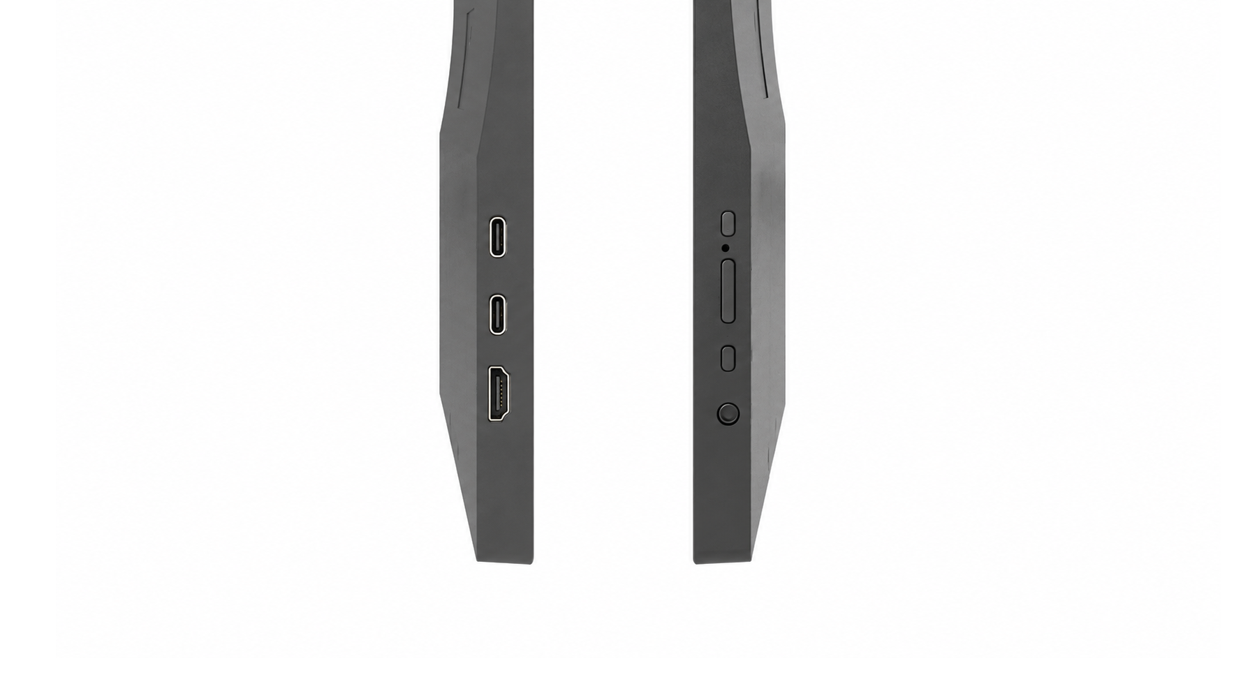GetMi P160A USB-C, Mini HDMI and audio ports