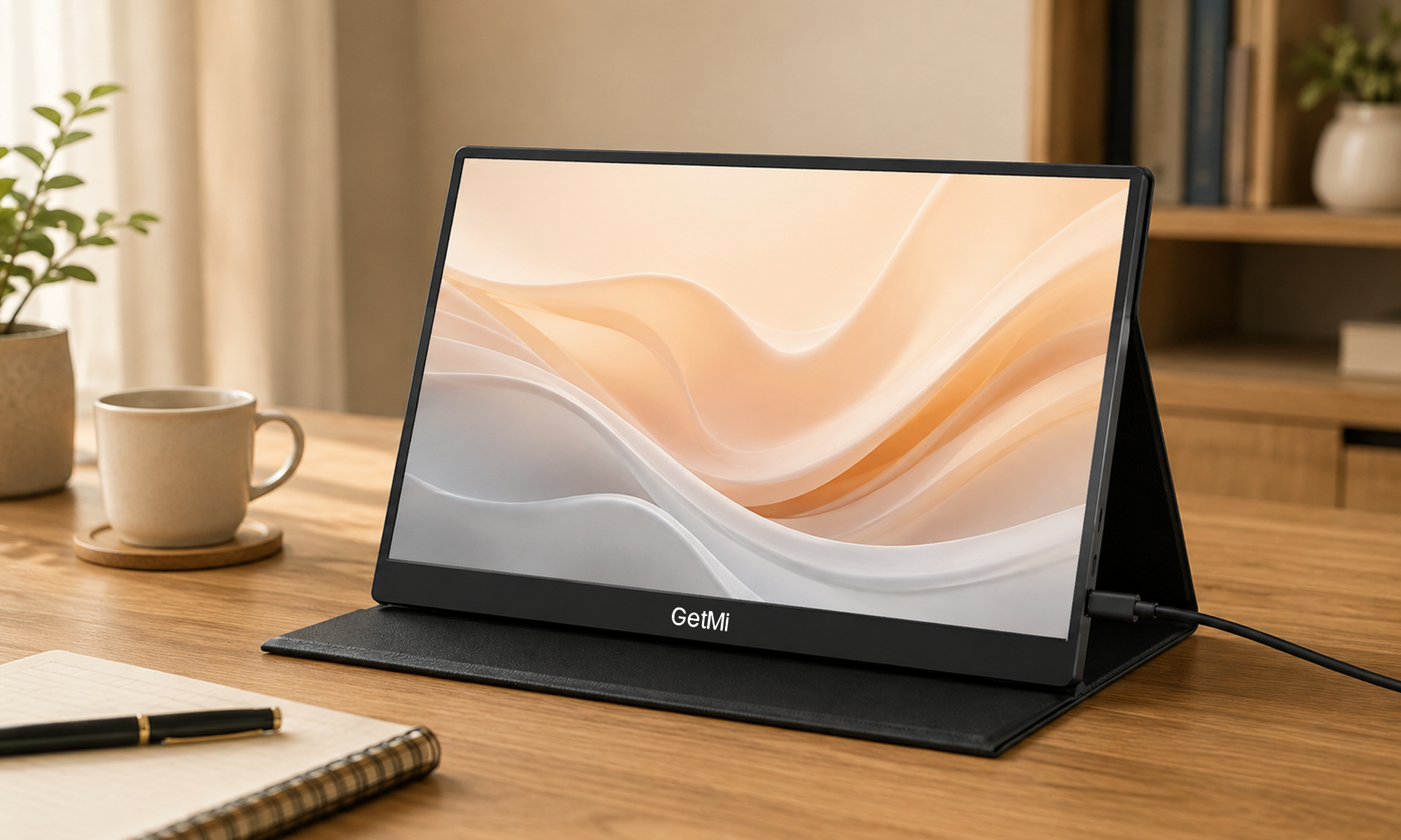 GetMi P160B protective case stand angle