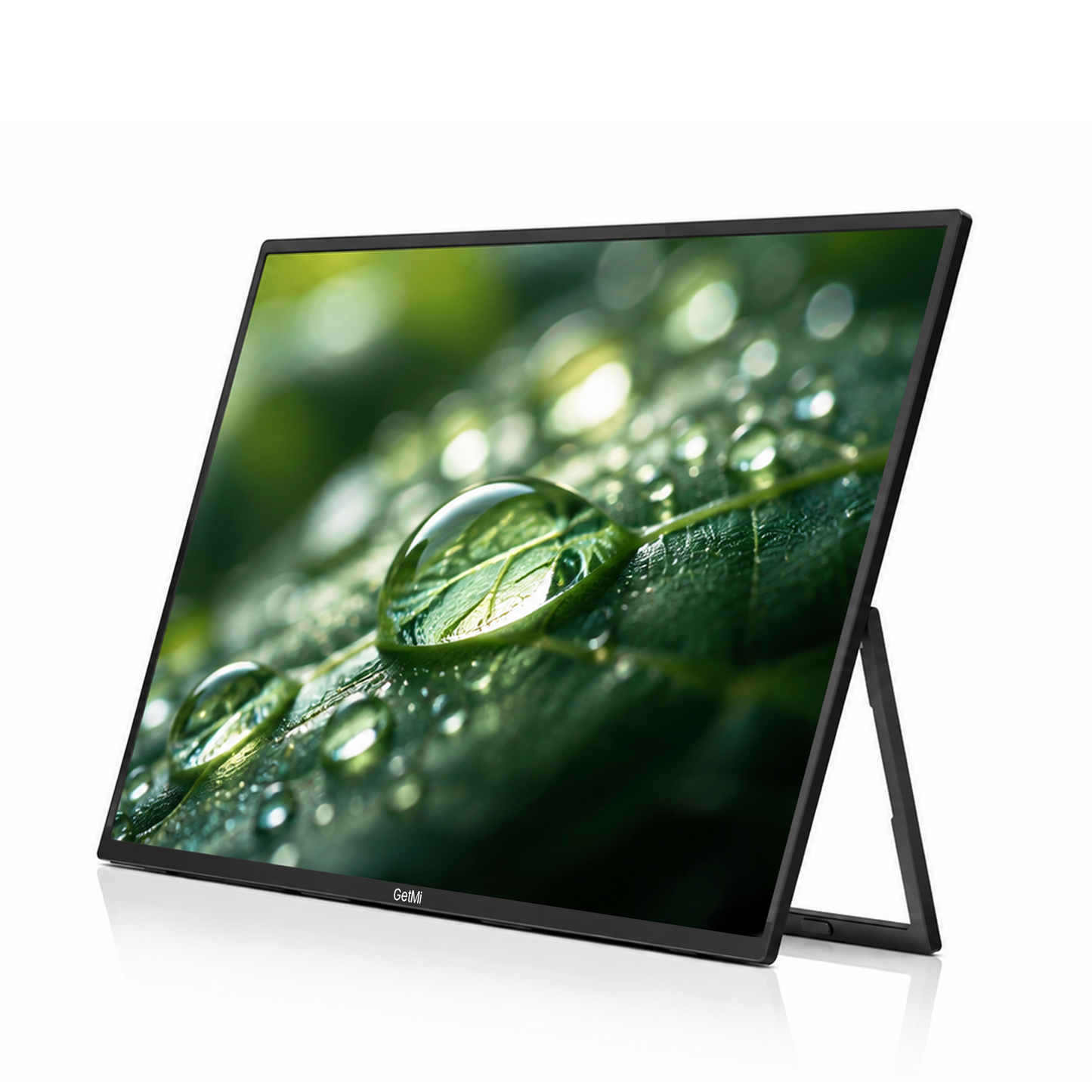 GetMi P238 monitor three-quarter view