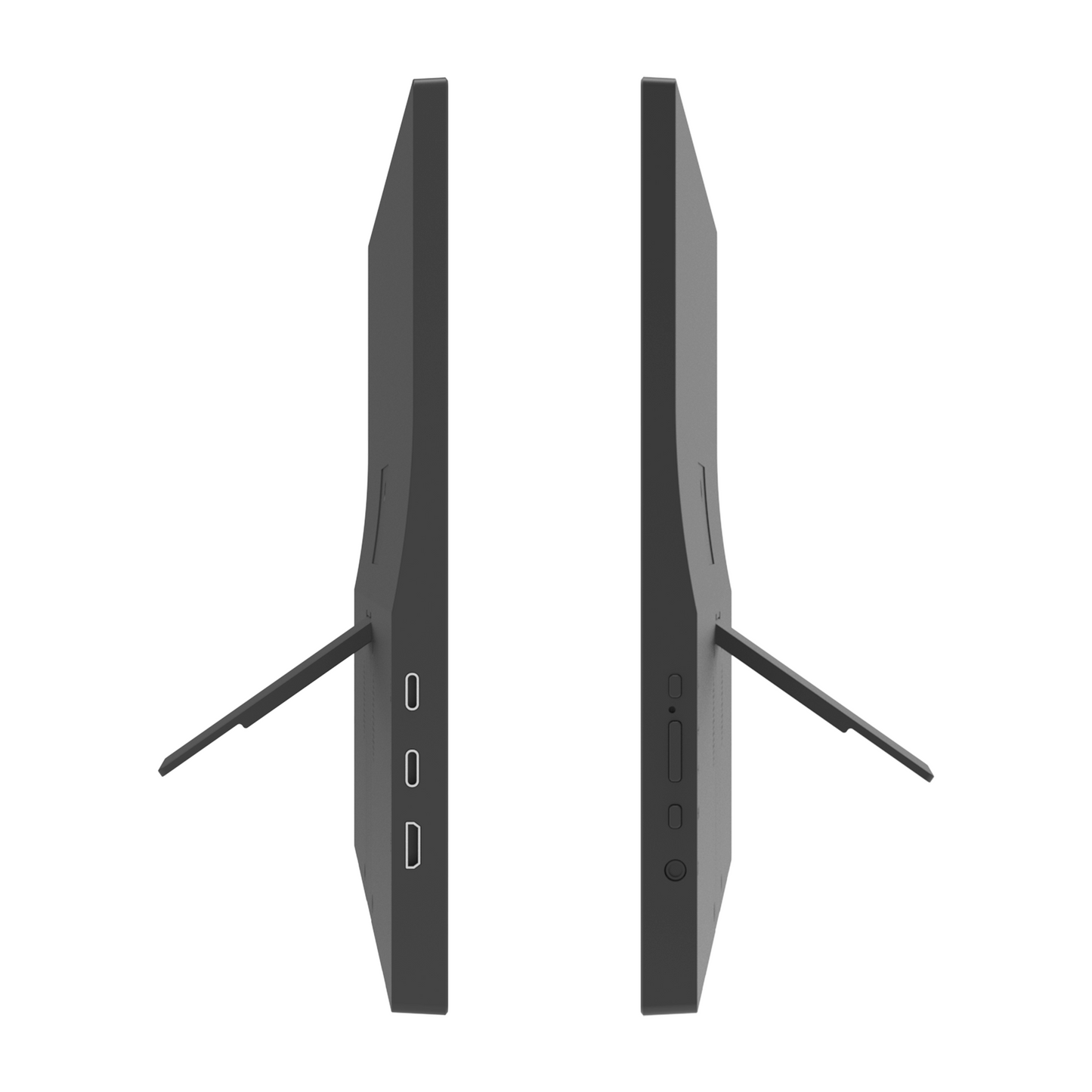 GetMi P160A portable monitor angled front view
