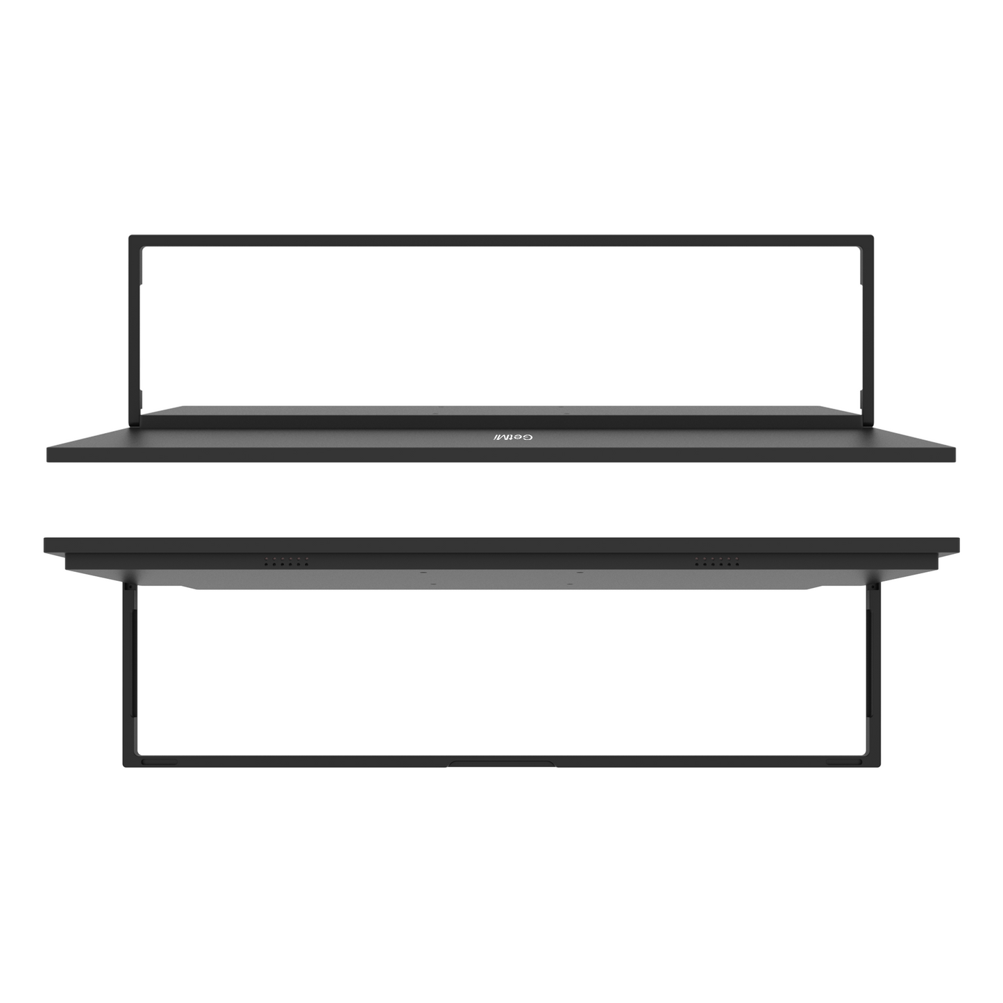 GetMi P185 portable monitor rear view and stand