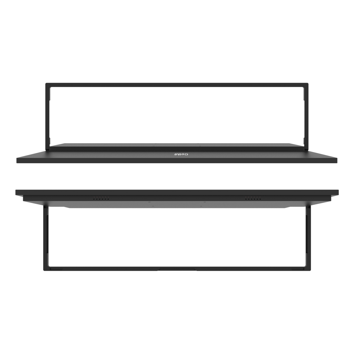 GetMi P185 portable monitor rear view and stand
