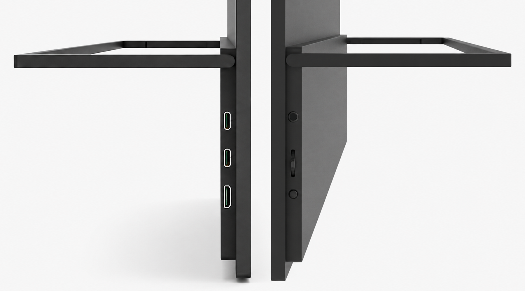 GetMi P185 USB-C, Mini HDMI and audio ports